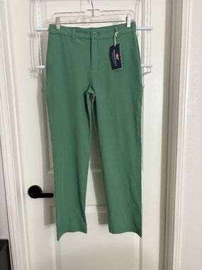 Vineyard Vines Boys Performance Breaker Pants Green Size 16